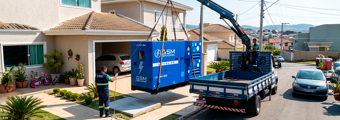 Saiba como o gerador a diesel para residência garante energia para segurança, home office e conforto durante quedas elétricas.